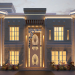 Exterior Private Villa Design in 3d max vray 3.0 image