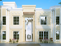 Villa privada de diseño exterior