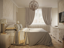 Klasik tarz yatak odası