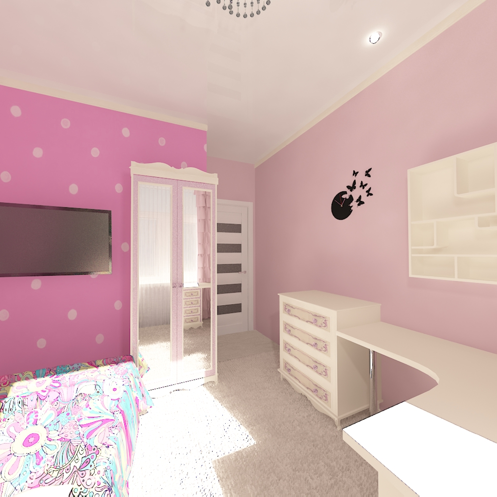 Дитяча кімната в 3d max vray 2.0 зображення