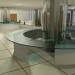 एक प्रशासनिक भवन के हॉल 3d max vray में प्रस्तुत छवि
