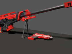 XCOM sniper rifle