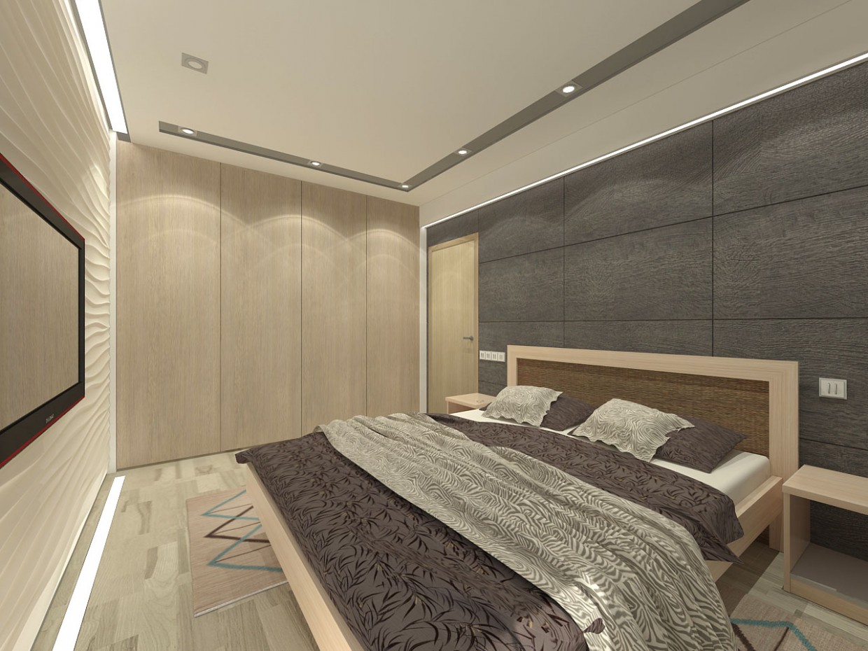 Appartamento all'ultimo piano del 2015 in 3d max vray immagine