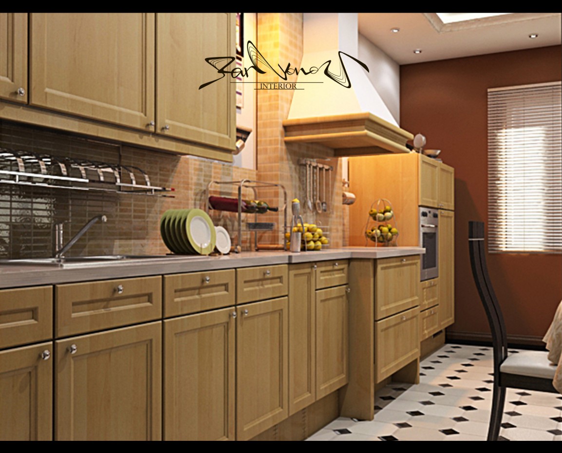 Draft of cooking in 3d max vray image