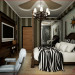 imagen de Dormitorio de estilo africano en 3d max vray