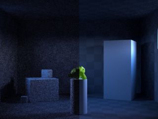 Использование порталов при освещении для сокращения времени рендера в Blender