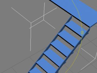 Создание лестниц в 3d max