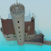 3D Modell Schloss - Vorschau