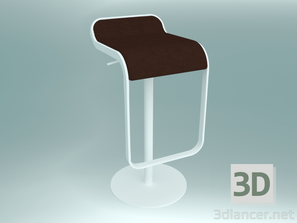 3D modeli Kendinden ayarlamalı dışkı LEM (S83 H66-79 kumaş) - önizleme