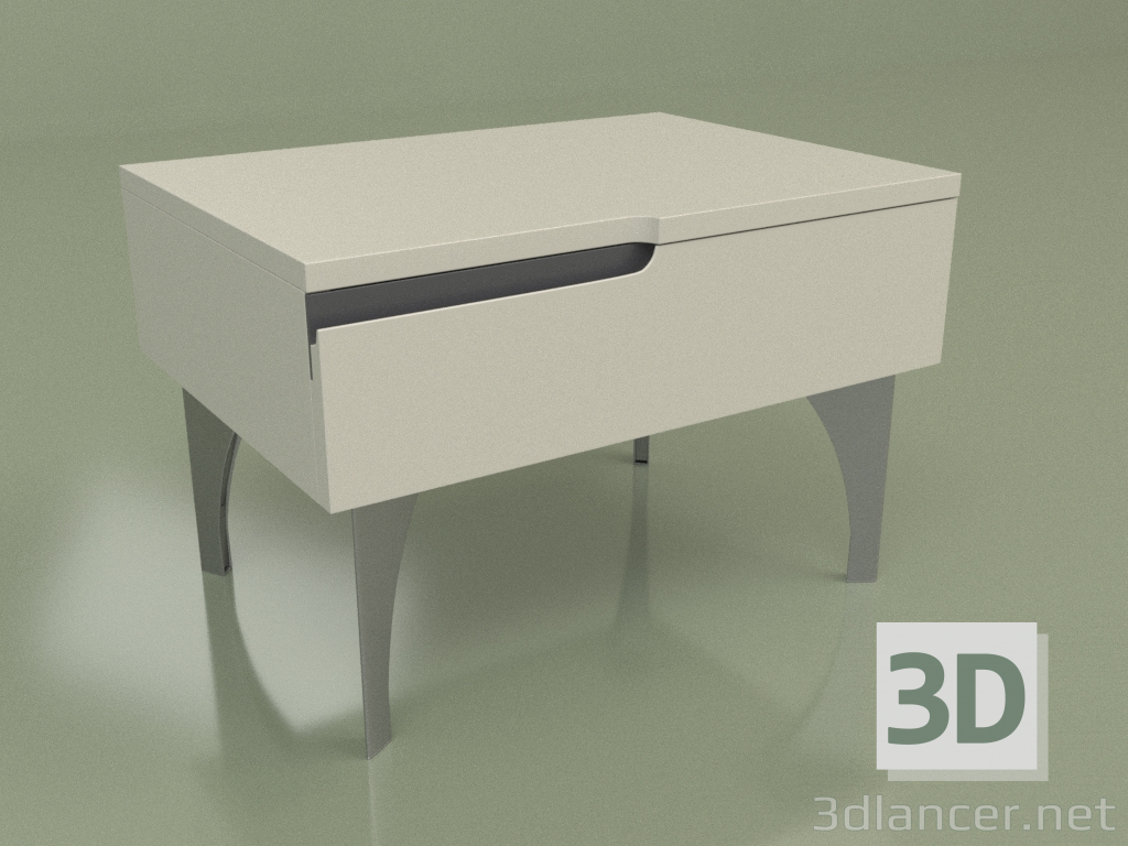modèle 3D Table de nuit GL 200 (Frêne) - preview