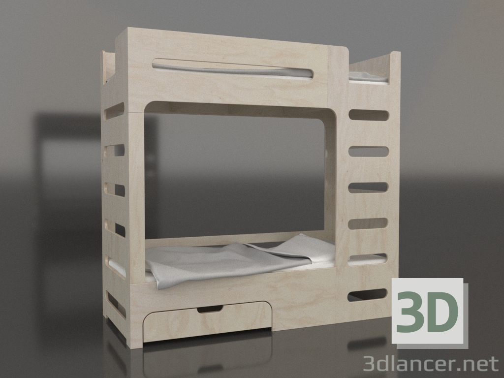 modèle 3D Lit superposé MOVE ER (UNMER1) - preview