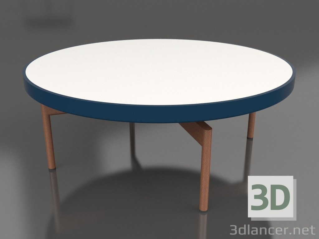 3d model Round coffee table Ø90x36 (Grey blue, DEKTON Zenith) - preview