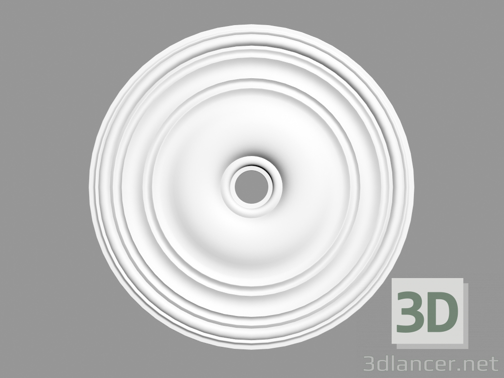 3D modeli Tavan çıkışı (P6) - önizleme