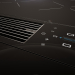 3d BORA Pro induction hob with integrated cooker hood model buy - render