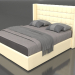 3d модель Ліжко Vivien 180x200 (1) – превью