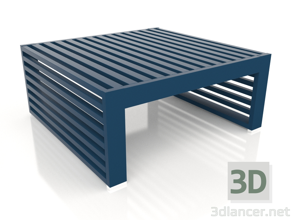 3D Modell Beistelltisch (Graublau) - Vorschau