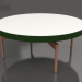 3d model Round coffee table Ø90x36 (Bottle green, DEKTON Zenith) - preview