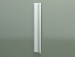 Vertical radiator RETTA (6 sections 1800 mm 60x30, white glossy)