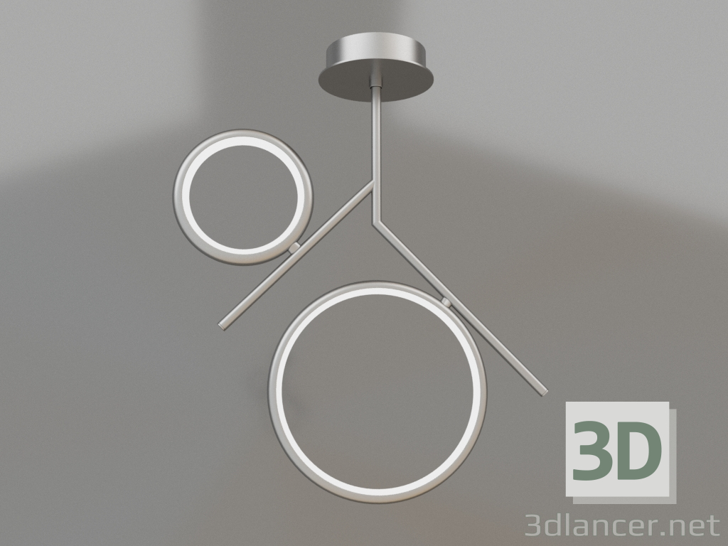 3d model Ceiling chandelier (6592) - preview