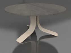 Кофейный стол Ø80 (Sand, DEKTON Radium)