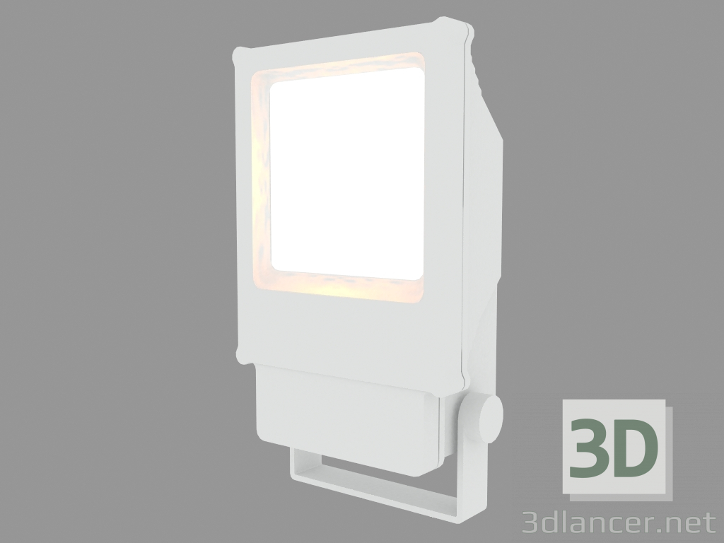 3D Modell Suchscheinwerfer MINITECHNO RECHTECKIG FLUT (S3766 70W HST) - Vorschau