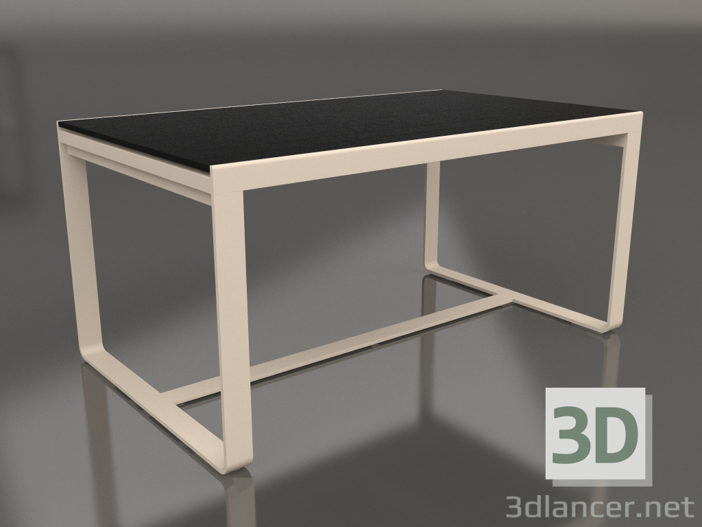 modello 3D Tavolo da pranzo 150 (DEKTON Domoos, Sabbia) - anteprima