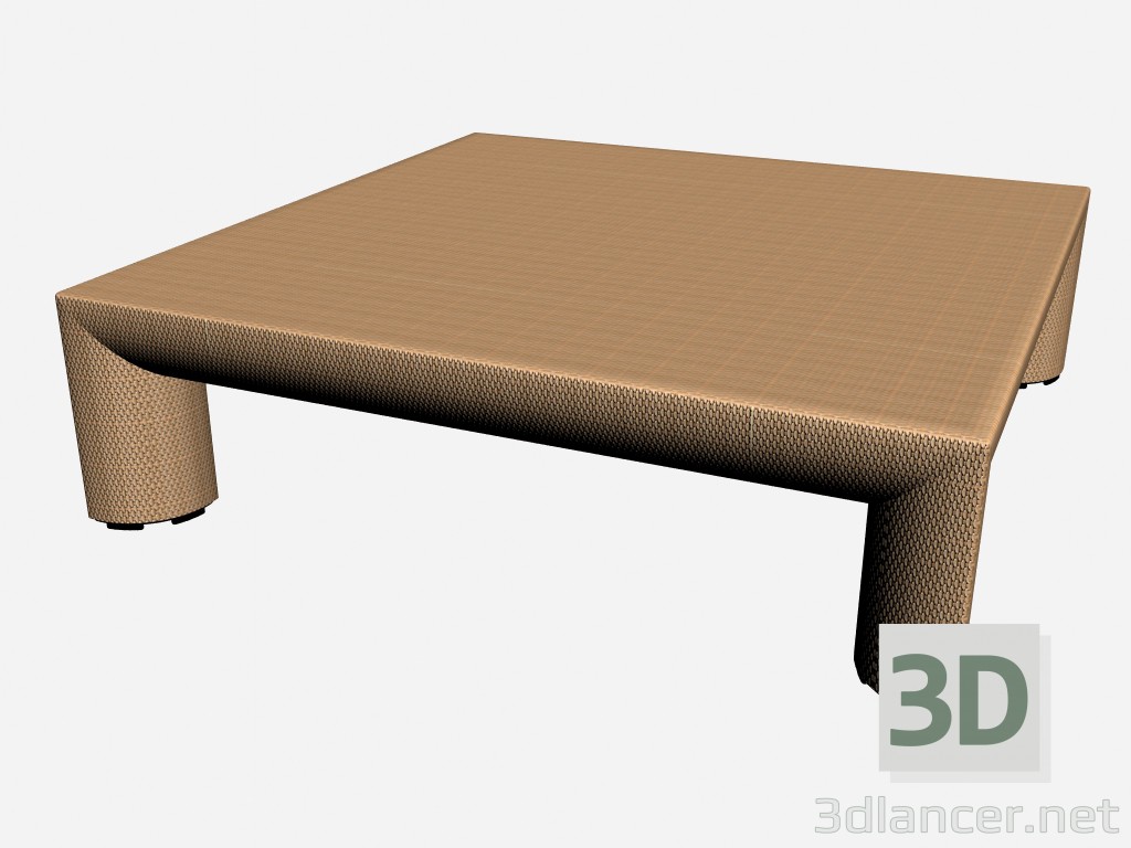 3d model Table attached Side Table 8874 - preview