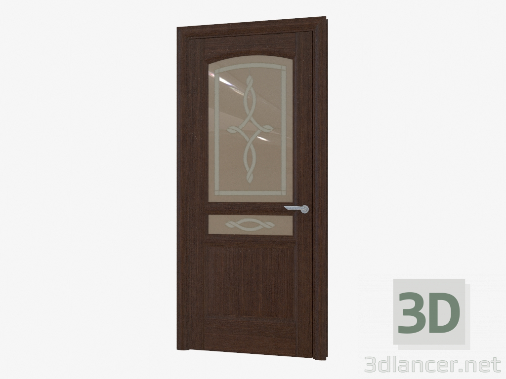 3d модель Двері міжкімнатні Neapol (ДО-1 Krugly) – превью