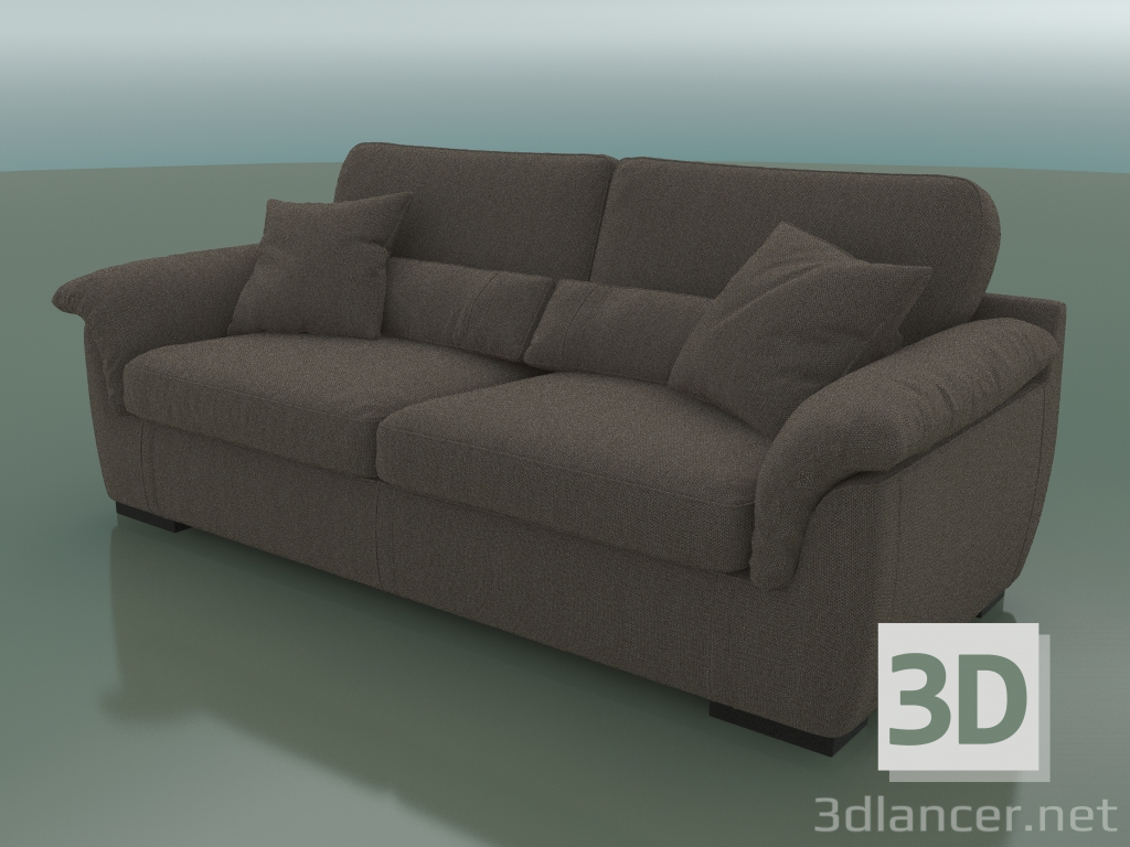 3D Modell Sofa dreifach Nubi (2270 x 1080 x 710, 227NU-108) - Vorschau