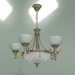 3d model Hanging chandelier 60006-8 (antique bronze) - preview