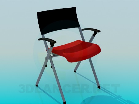 Modelo 3d Cadeira dobrável - preview