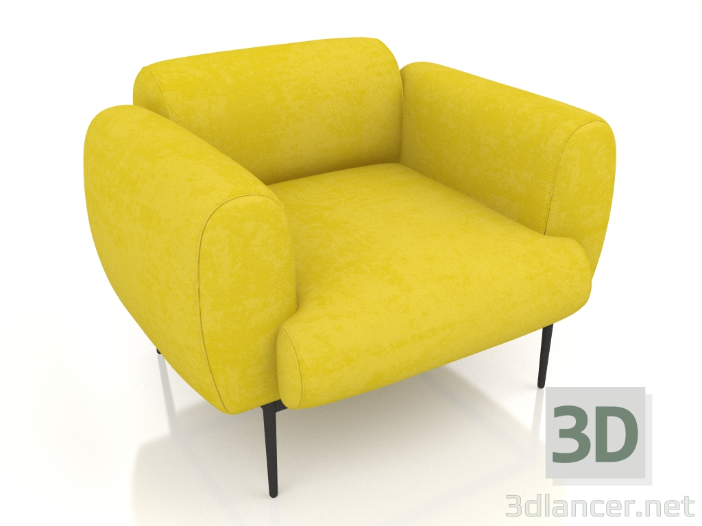 3d model Silla nube (Zenit 12) - vista previa