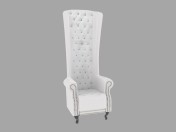 कुर्सी रानी सफेद