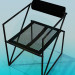 3d model Metal chair - preview