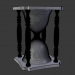 3d Hourglass model buy - render