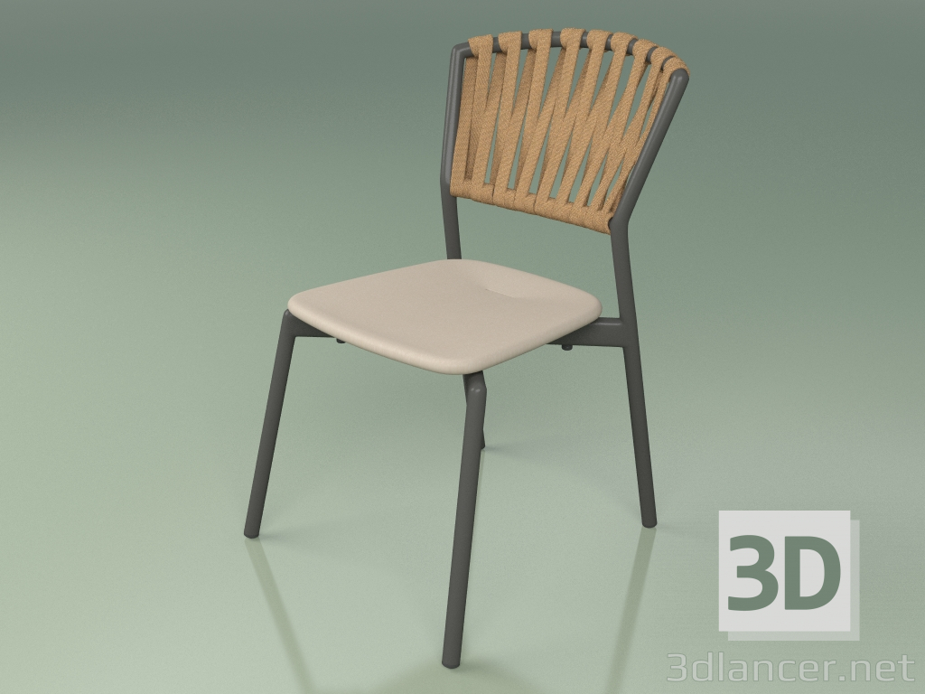 3D Modell Stuhl 120 (Metallrauch, Polyurethanharz Maulwurf) - Vorschau