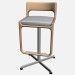 modèle 3D Tabouret de Bar chaise pivotante 8814 8818 - preview