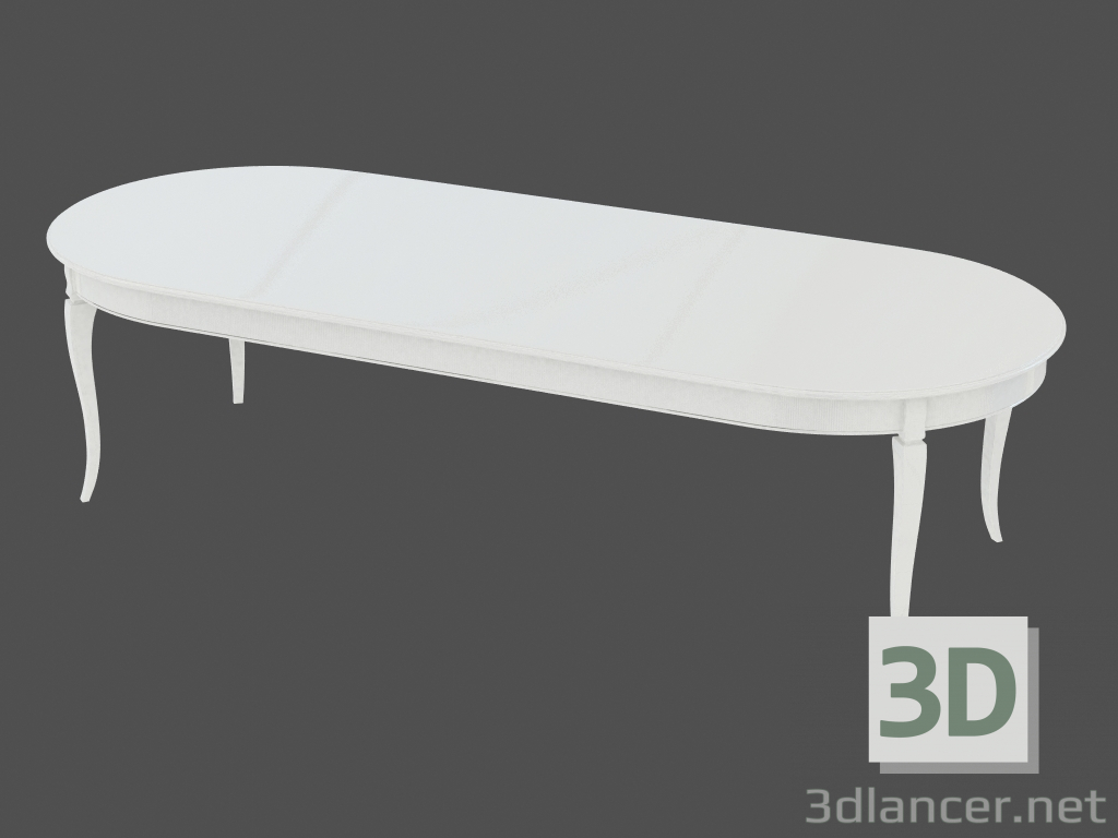 3 डी मॉडल डाइनिंग टेबल बड़प्पन tavolo (2000 + 500 + 500) - पूर्वावलोकन