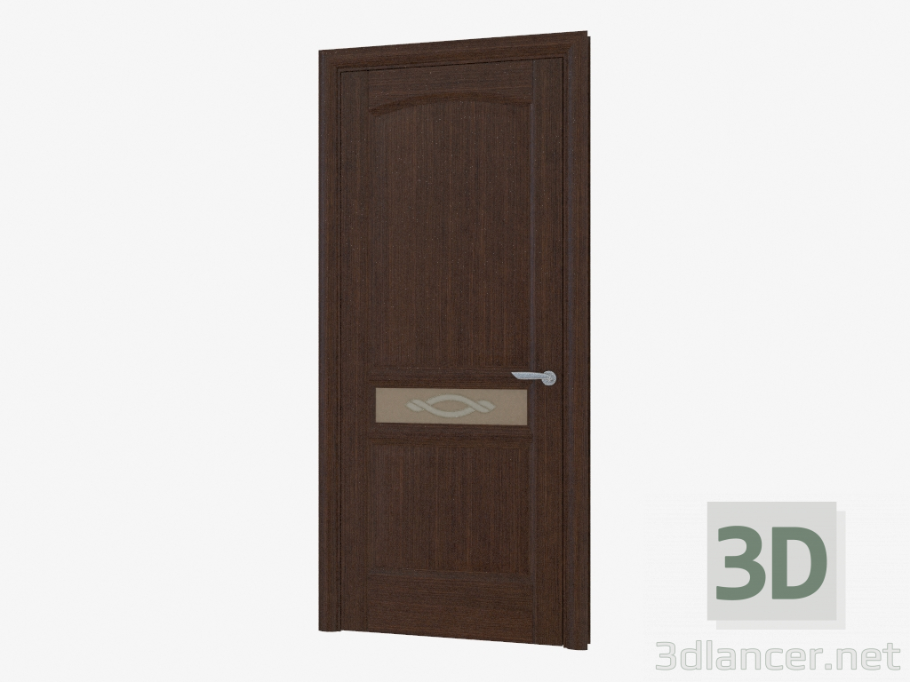 3d модель Двері міжкімнатні Neapol (ДО-2 Krugly) – превью