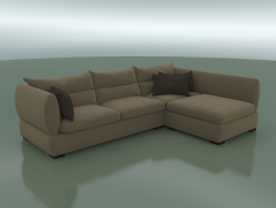 Corner sofa Parma (3050 x 2100 x 830, 305PA-210-CR)