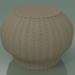 3d model Side table, ottoman (Bolla 10, Natural) - preview