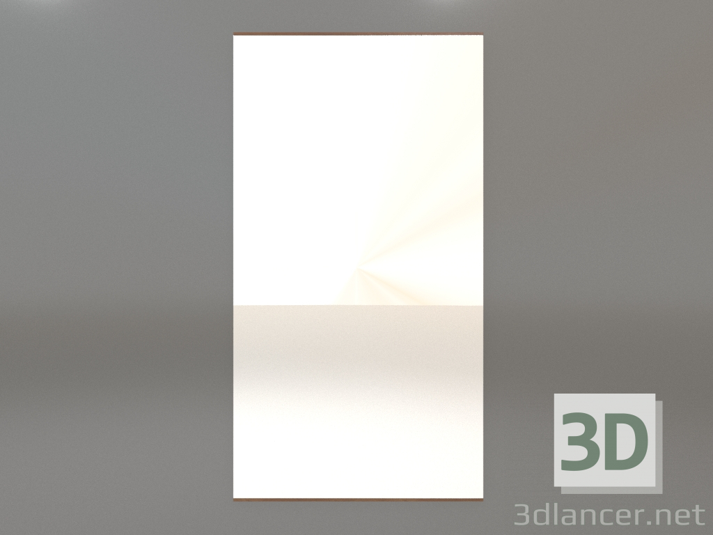 3d модель Зеркало ZL 01 (800х1500, wood brown light) – превью