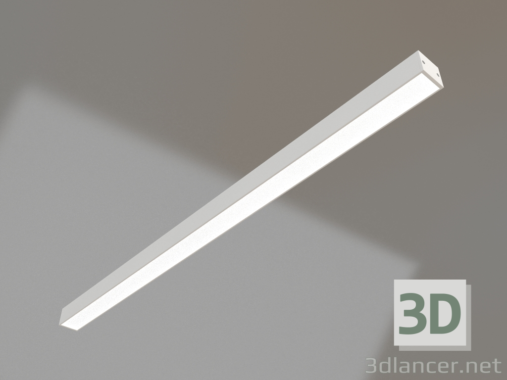 3D Modell Lampe SNAP-STARLINE-FLAT-S600-13W Day4000 (WH, 120 Grad, 48V) - Vorschau