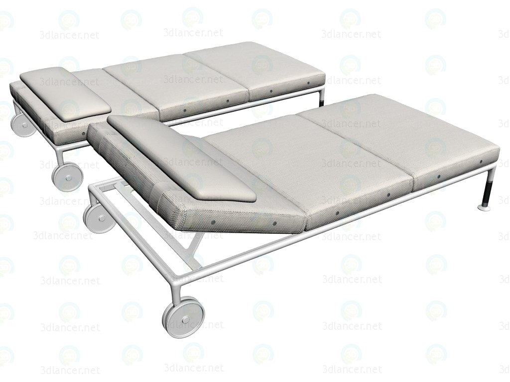 3D Modell Chaise ST100CH - Vorschau