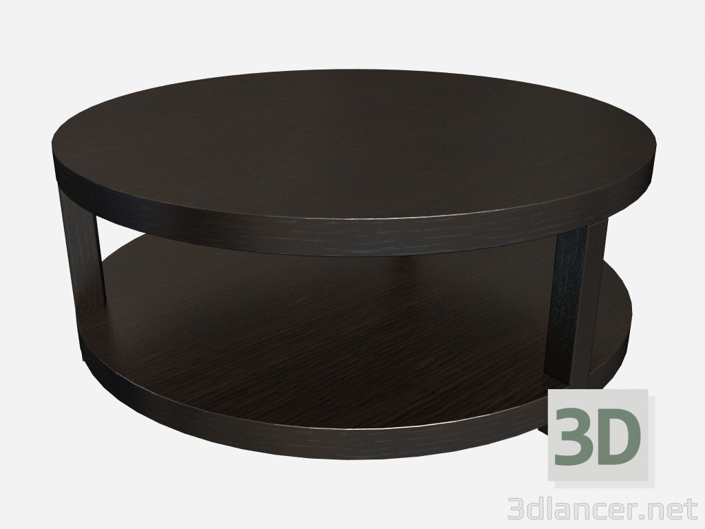 modello 3D Caffè tondo forma tavolo Faust z01 - anteprima