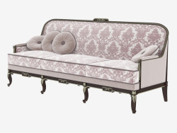 Classic straight sofa (12418)