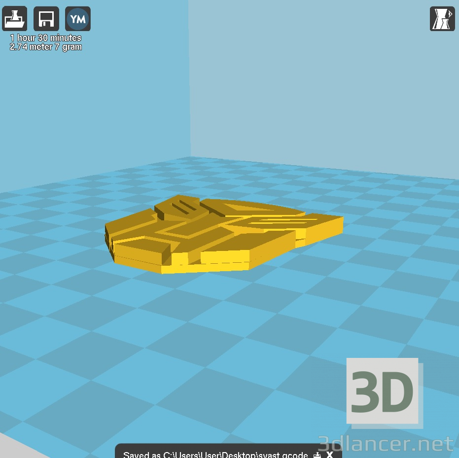 3D AUTOBOT modeli satın - render