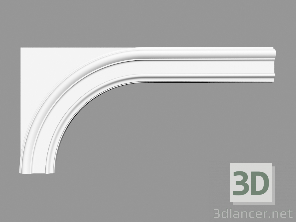 3D Modell Rahmung der Tür (CH3) - Vorschau