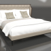 3d модель Ліжко двоспальне (Е201) – превью