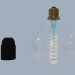 3d Лампа накаливания модель купить - ракурс
